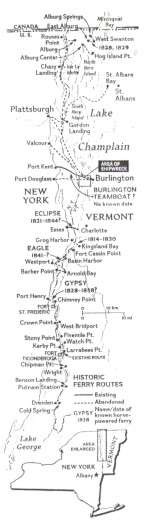 Horse Ferry Map - Click for larger map